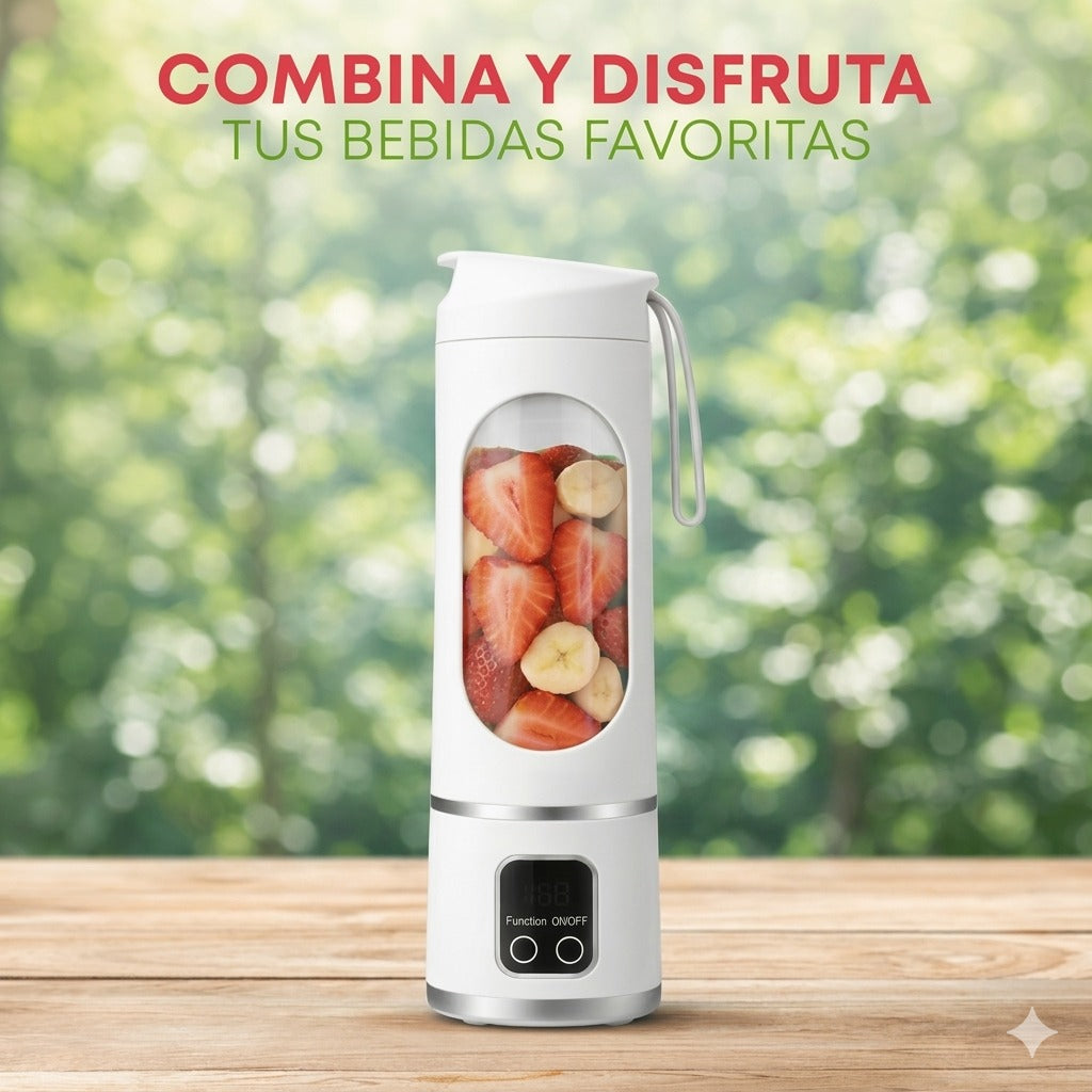 Licuadora Portátil - Blender Pro® - ¡EL SECRETO DE LOS JUGOS Y BATIDOS PERFECTOS!