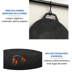 SARTÉN ANTIADHERENTE MULTIUSOS DE 6 CAPAS