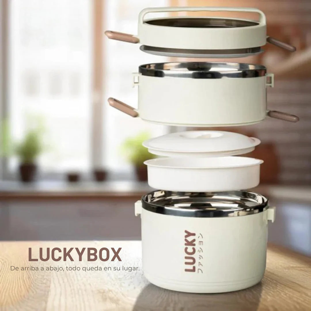 SUPER PACK x4 PORTACOMIDAS TERMICOS + MALETA Y KIT TORTILLERO-CUBIERTOS ¡GRATIS!