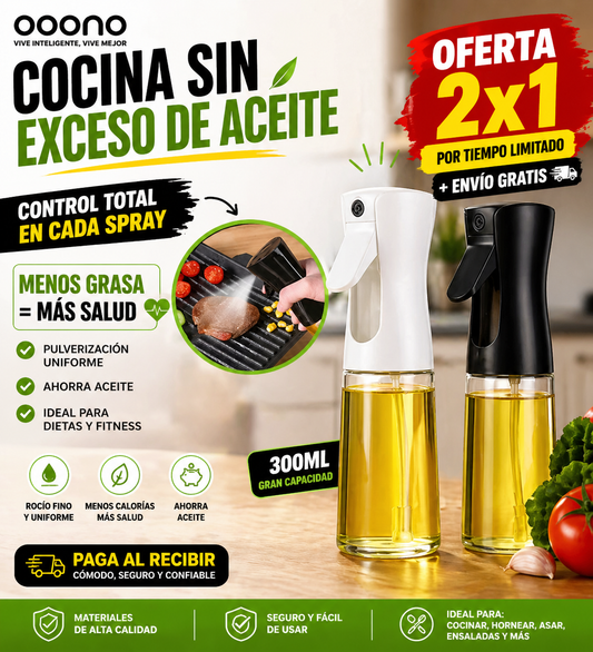 PULVERIZADOR ACIETE 2X1