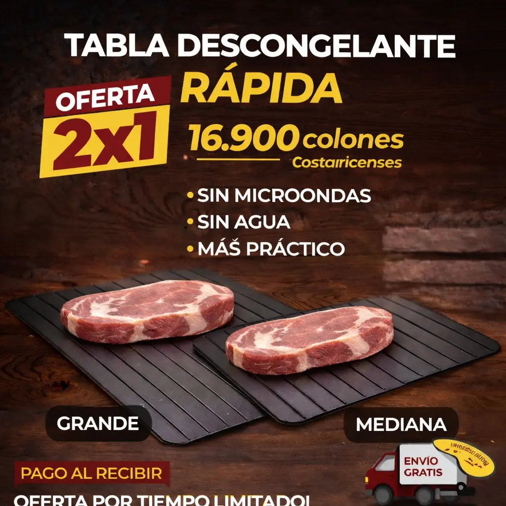 Tabla Descongeladora de Alimentos