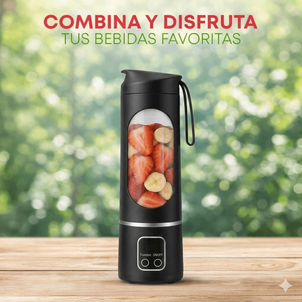 Licuadora Portátil - Blender Pro® - ¡EL SECRETO DE LOS JUGOS Y BATIDOS PERFECTOS!