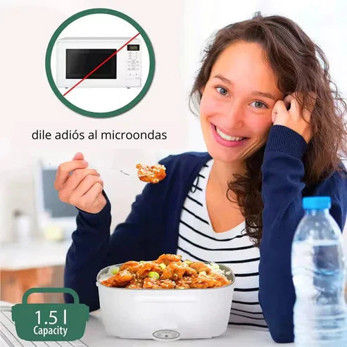 Lonchera Eléctrica Portátil Comida Caliente Sin Microondas