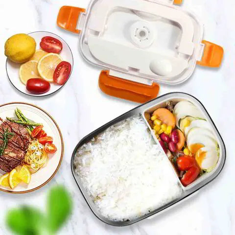Lonchera Eléctrica Portátil Comida Caliente Sin Microondas