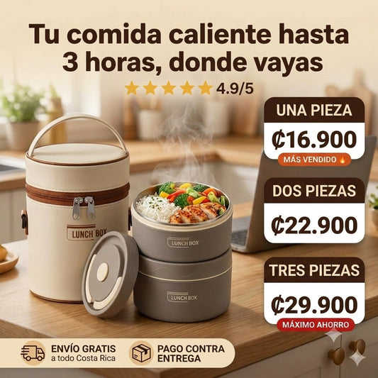 Lonchera LunchBox Pro — precios por pieza, envío gratis y pago contra entrega